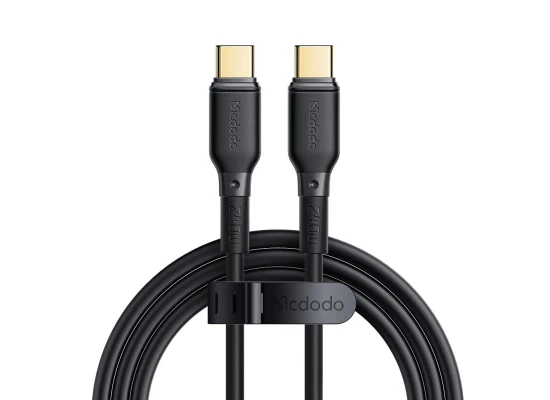 Mcdodo CA-3310 Series 240W Type-C to Type-C PD3.1 Fast Charging, Data Sync Cable 1.2m (Black)